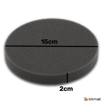 Битматовая панель CIRCLE акустическая, мягкая декоративная пена, подавление реверберации