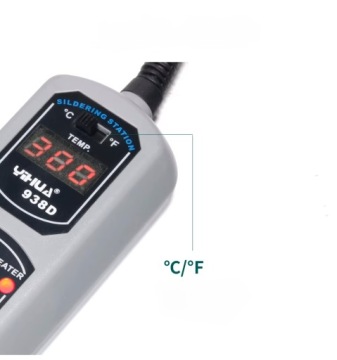 ПАЯЛЬНИК YIHUA 938D 200-480°C 120W МОБИЛЬНЫЙ ТЕРМОПИНЦЕТ