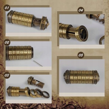 СЕЙФНЫЙ ЗАМОК КОД ДА ВИНЧИ КРИПТЕКС С КОЛЬЦАМИ