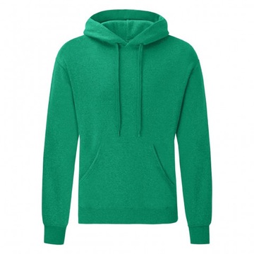 BLUZA MĘSKA FRUIT of the LOOM Melanżowy Zielony M