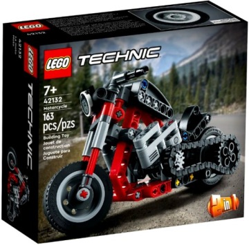 LEGO Technic 2W1 Motocykl Chopper 42132