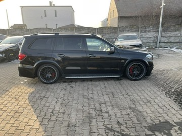 Mercedes GLS X166 Off-Tourer AMG 5.5 AMG 63 585KM 2018 Mercedes GLS Klasa 4Matic Kamery360 Pneumatyka 7os