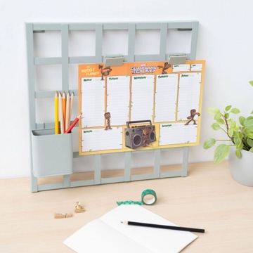 Еженедельный планировщик, план урока Марвел Грут А4