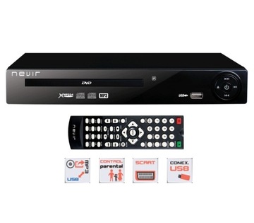 Odtwarzacz DVD Nevir NVR-2324