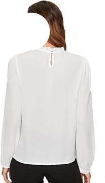 Koszula damska elegancka długi rękaw biała rozmiar XL