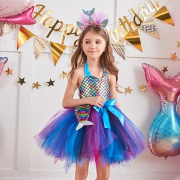 НАРЯД Платье-русалка ARIEL TUTU BAG 110/116