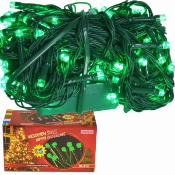 Lampki Choinkowe LED 200 Programator 8 KOLORÓW FV