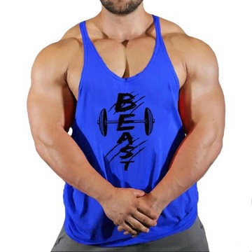 European And American Men's Fitness Sports Vest GY