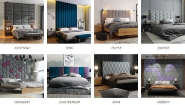 90 x 30 cm PANEL TAPICEROWANY CLASSIC PANELE TAPICEROWANE na wymiar KOLORY