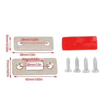 ЗАМОК МАГНИТНЫЙ ДЛЯ ШКАФА МАГНИТ 10 ШТ.