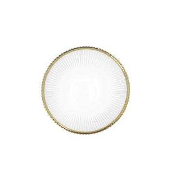 МЕГАЛО Миска с золотым ободком 15х7 см ХОМЛА