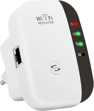 WZMACNIACZ ZASIĘGU WI-FI 300MBPS ZE ZINTEGROWANYMI ANTENAMI