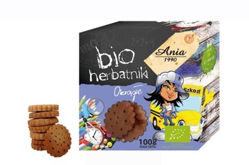 Herbatniki pszenne *Okrągłe* BIO 100g - Ania
