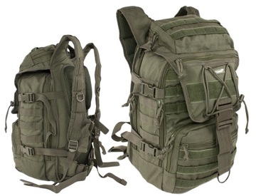 Wojskowy Plecak Texar Traper Oliwkowy, Olive 35L