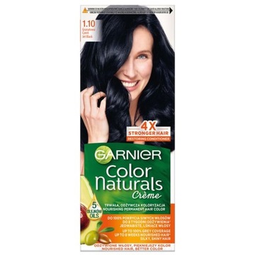 GARNIER Color Naturals farba 1.10 Granatowa Czerń