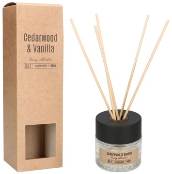 DYFUZOR ZAPACHOWY ODŚWIEŻACZ ZAPACH Z PATYCZKAMI