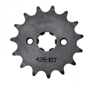 ZĘBATKA PRZÓD ZDAWCZA 428 15Z ATV CROSS 110/125