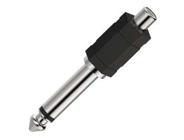 Джек 6,3 мм - Переходник «тюльпан» HAMA