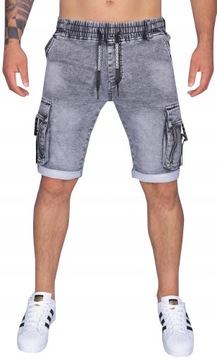 KRÓTKIE SPODENKI JEANSOWE MĘSKIE JAKOŚĆ