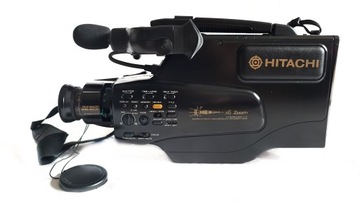 KAMERA ANALOGOWA HITACHI VM-2380E 6X ZOOM VHS + WALIZKA