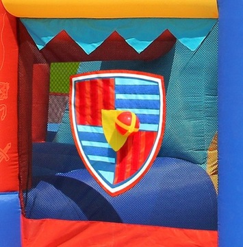 Надувной батут-замок GRYFA с надувным замком HappyHop 13in1 XXL HUGE