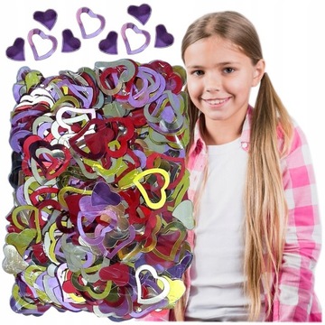 СТРУИ, БАЙЕТКИ, СЕРДЕЧКИ, АРТИСТИКА, КОНФЕТТИ