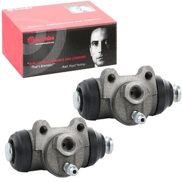 2X BREMBO CYLINDEREK HAMULCOWY RENAULT CLIO I II