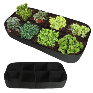 СУМКА ДЛЯ ЦВЕТОЧНОГО ЦВЕТА СУМКА ДЛЯ ВЫРАЩИВАНИЯ ЦВЕТОВ И ОВОЩЕЙ 8 - ОТДЕЛЕНИЕ 180 см