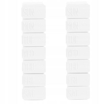 13cm Pojemnik na codzienne lekarstwa