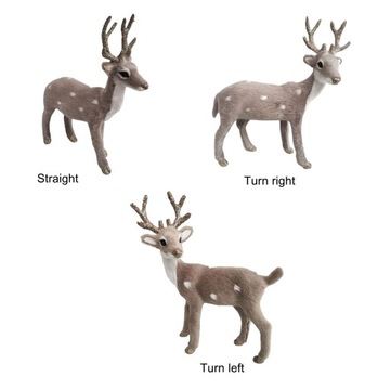 СТОЯЩИЙ ОЛЕНЬ ФИГУРКА УКРАШЕНИЕ РОЖДЕСТВЕНСКИЙ ПОДАРОК