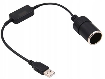 АДАПТЕР АВТОПРЕОБРАЗОВАТЕЛЬ USB ПРИЖИГАЛКА