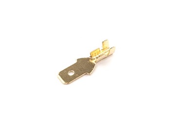 10 x KONEKTOR MĘSKI 4,7 mm WSUWKA