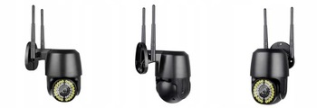НАРУЖНАЯ ПОВОРОТНАЯ WIFI IP-КАМЕРА НАБЛЮДЕНИЯ С ЗУМОМ