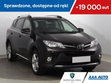 Toyota RAV4 IV MPV D-4D 125 124KM 2014 Toyota RAV 4 2.0 D-4D, Salon Polska, 4X4, Skóra