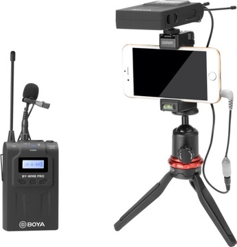 BOYA BY-WM8 PRO-K1 / беспроводной микрофон UHF / 1 TX + 1 RX