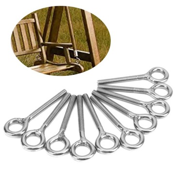 10 шт. M5 рым-болт из нержавеющей стали, сварные рым-болты