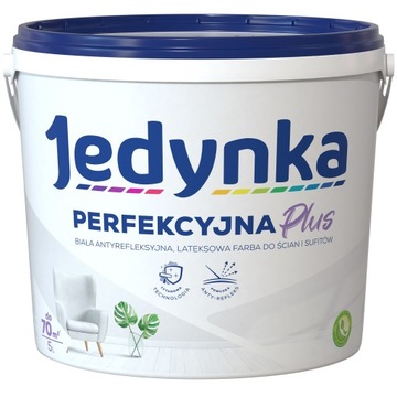 Jedynka Perfekcyjna + Farba ściany/sufity BIAŁA 5L
