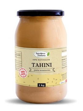 TAHINI MASŁO PASTA SEZAMOWA 1000g PRODUCENT ŚWIEŻE