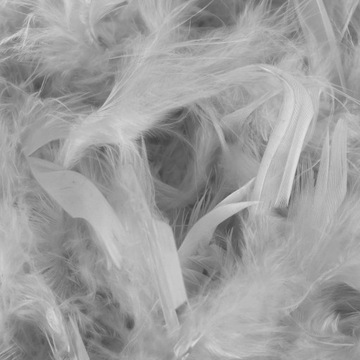 ГИРЛЯНДА ИЗ БОА СЕРАЯ ДЛЯ РОЖДЕСТВЕНСКОЙ ЕЛКИ ТОЛЩИНОЙ 190 СМ КАРНАВАЛЬНАЯ ВЕЧЕРИНКА ПЕРЬЯ