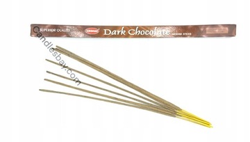 Kadzidełka długie Krishan CIEMNA CZEKOLADA 8szt