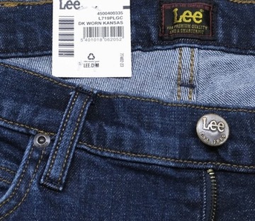 Джинсы скинни LEE LUKE DK WORN KANSAS W30 L34