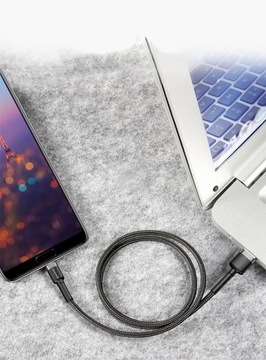 Кабель Feegar USB TYPE-C QC 3.0, 5A, нейлоновый кабель