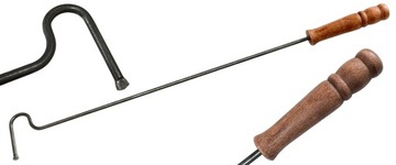 Набор скребок для золы + кочерга для чистки печи-камина