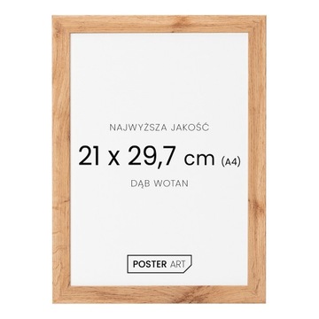 RAMKA DĄB WOTAN 21X29,7 CM A4