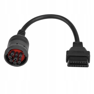 Kabel adapter OBD2 9Pin do 16Pin J1939 30.5cm