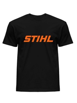 KOSZULKA T-SHIRT MĘSKI STIHL CZARNY M