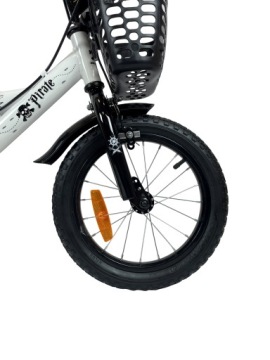 ДЕТСКИЙ ВЕЛОСИПЕД ДЛЯ МАЛЬЧИКА BMX ВЕЛОСИПЕД 12 ДЮЙМОВ ПИРАТ КОРЗИНА РУКОВОДСТВО