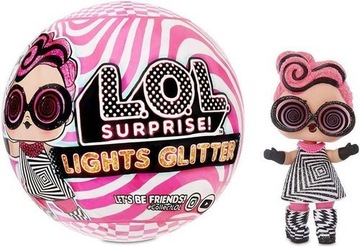 СВЕТЯЩАЯСЯ КУКЛА LOL SURPRISE LIGHTS GLITTER