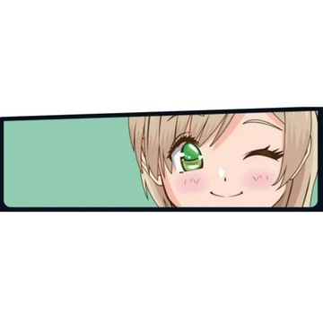 NAKLEJKA 3D NA SAMOCHÓD ANIME MY HERO