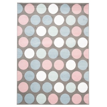 DYWAN KIDS 120x170 PASTELOWY DZIECIĘCY SOFT vz9g